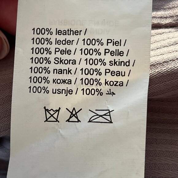 Object Sofia Leather Jacket - Off White - Picture 12 of 15